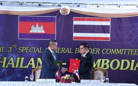 تايلاند وكمبوديا توقعان اتفاقا لوقف إطلاق النار