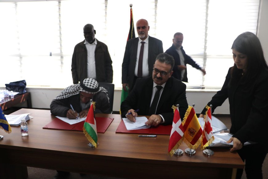 الزراعة توقع الدفعة السادسة من اتفاقيات "مشروع الماب 2" بقيمة 10.6 مليون شيكل لتعزيز التنمية الزراعية المستدامة