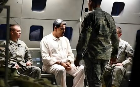 "مادورو" معتقل في نيويورك ونائبته تتسلّم الرئاسة مؤقتًا في فنزويلا