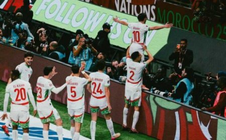 منتخب المغرب يحجز مقعده في نهائي كأس أمم إفريقيا