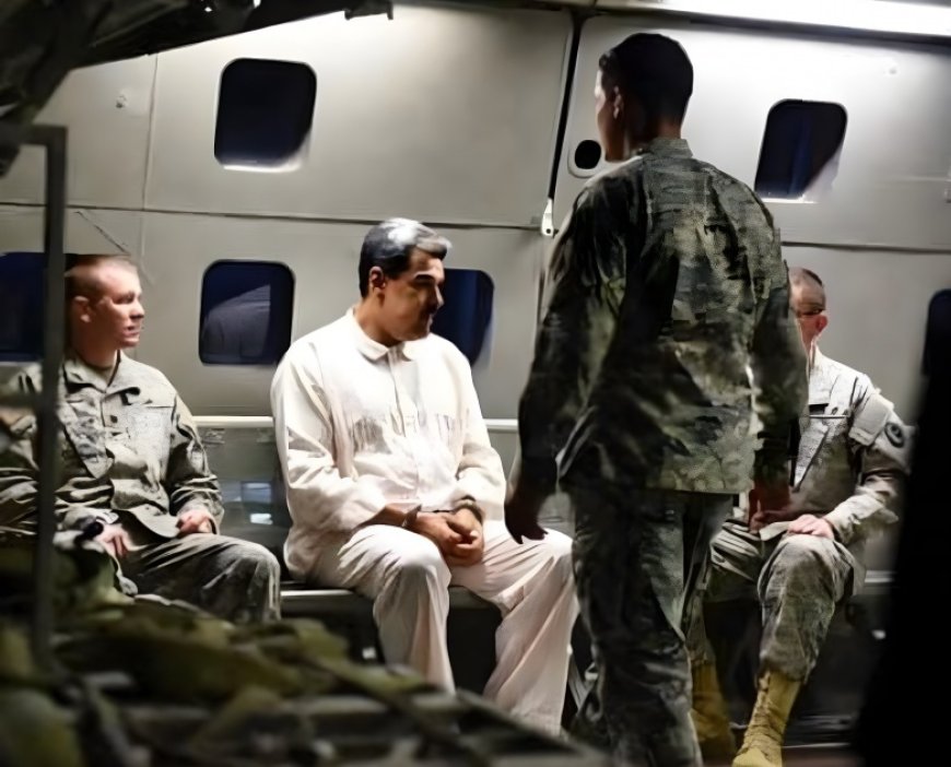 "مادورو" معتقل في نيويورك ونائبته تتسلّم الرئاسة مؤقتًا في فنزويلا