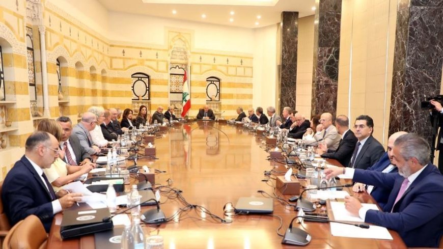 الحكومة اللبنانية تعقد اجتماعاً لتقديم تقرير حول جمع أسلحة حزب الله