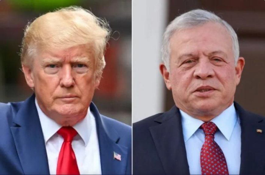 ملك الاردن يتلقى دعوة من ترامب للانضمام لمجلس السلام