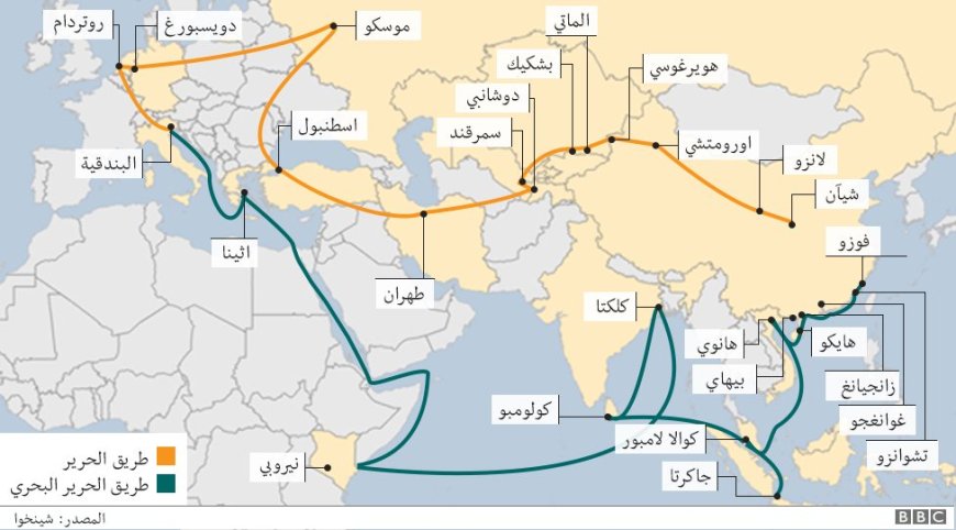 بكين تضخ مليارات الدولارات في مبادرة الحزام والطريق لتعزيز قبضتها على الموارد العالمية