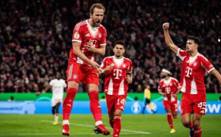 بايرن ميونخ يكمل عقد المتأهلين لنصف نهائي كأس ألمانيا