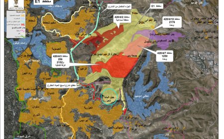 مخطط استيطاني لتوسيع مساحة مدينة القدس إلى خارج حدود 1967