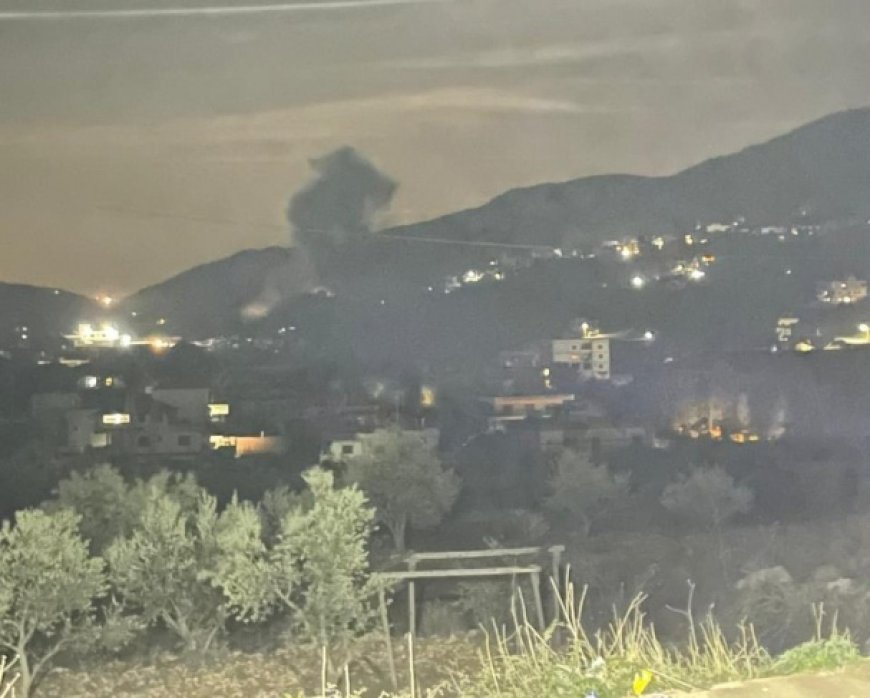 عدوان إسرائيلي في جنوب لبنان