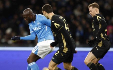 نابولي يعزز موقعه في المركز الثالث بالدوري الإيطالي