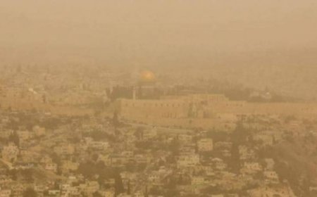 حالة الطقس: أجواء خماسينية ومغبرة وسقوط أمطار متفرقة