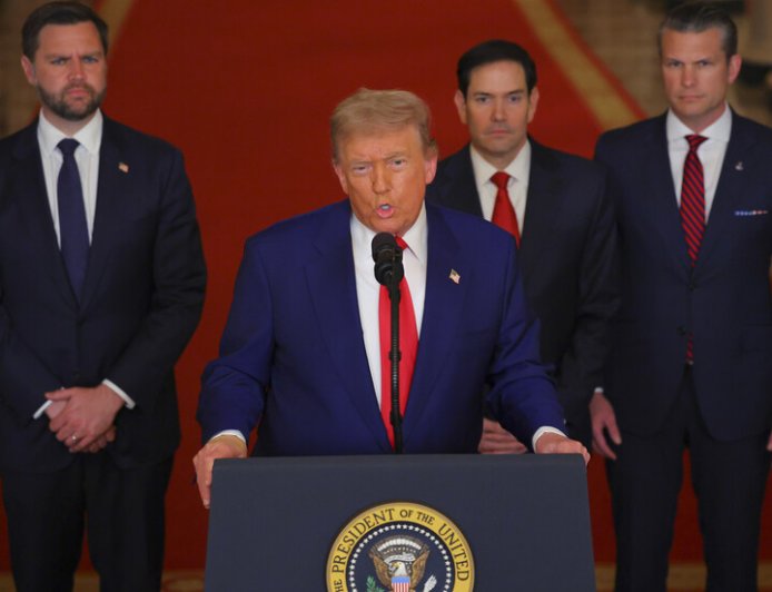 ترامب يعلن تعليق الهجمات على منشآت الطاقة الإيرانية 5 أيام