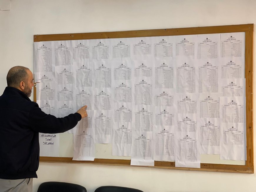 لجنة الانتخابات تنشر الكشف الأولي للقوائم والمرشحين للمجالس البلدية والقروية