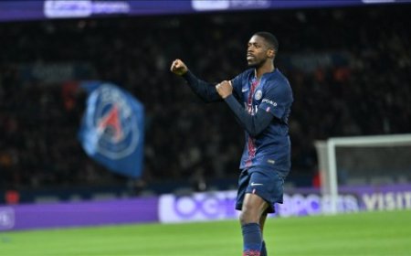 “ثنائية” ديمبيلي تقود باريس سان جيرمان للفوز على تولوز