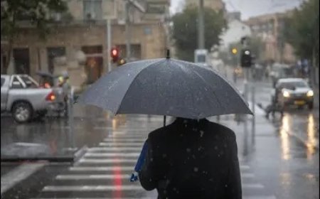 الارصاد الإسرائيلية: عواصف رعدية ومخاوف من الفيضانات
