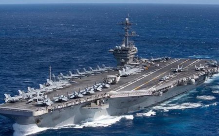 حاملة الطائرات فورد تعود إلى الشرق الأوسط