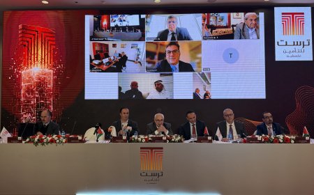 في اجتماع هيئتها العامة ترست للتامين تقرر توزيع ارباح نقدية بنسبة 10% من راس المال الاسمي والمدفوع