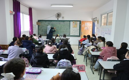 ابتداء من اليوم، دوام مدارس وكالة الأونروا أربعة أيام