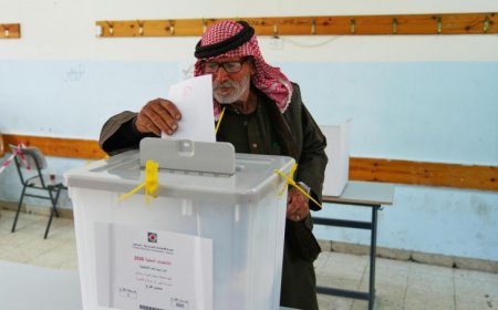53.44 % نسبة الاقتراع النهائية في الضفة الغربية