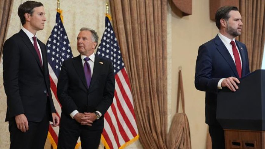 ويتكوف وكوشنر إلى إسلام أباد.. وفانس مستعد للسفر "إذا لزم الأمر"