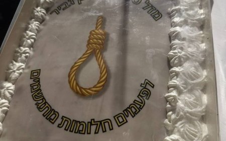 كعكة الإعدام: هدية زوجة بن غفير بمشهد أثار عاصفة من الجدل