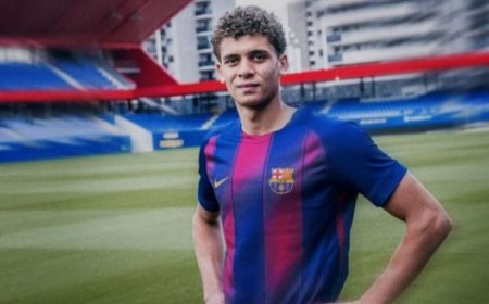 أول رد رسمي من برشلونة بشأن مستقبل “هالاند مصر”
