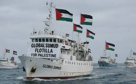 اسرائيل ترفع حالة التأهب للسيطرة على اسطول الصمود البحري