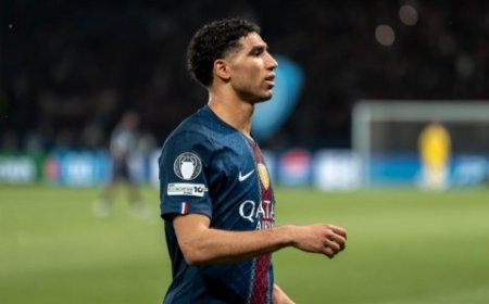نبأ محبط بشأن لحاق حكيمي بنهائي دوري أبطال أوروبا