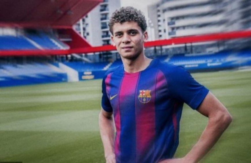 أول رد رسمي من برشلونة بشأن مستقبل “هالاند مصر”
