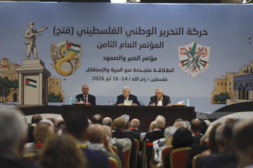 مؤتمر فتح الثامن يختتم أعماله اليوم بإعلان النتائج النهائية لانتخابات "المركزية" و "الثوري"