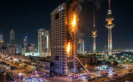 الكويت: أضرار جسيمة وإصابات عديدة جراء هجوم إيراني على مطار دولي