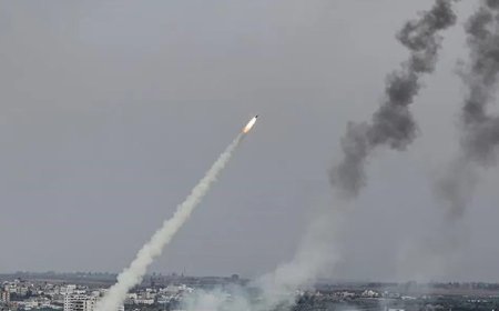 حزب الله يطلق رشقة صاروخية شمال اسرائيل