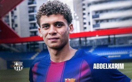 برشلونة يفعّل بند شراء المهاجم المصري حمزة عبد الكريم
