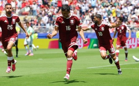 بوعلام يقود قطر لتعادل مثير 1-1 مع سويسرا في كأس العالم