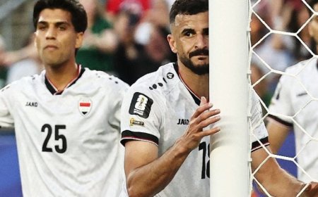 بعد رباعية النرويج.. مشاعر متناقضة تسيطر على قناص العراق