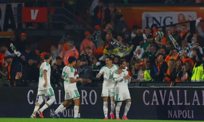 الجزائر تحقق فوزا تاريخيا على هولندا وديا تحضيرا للمونديال