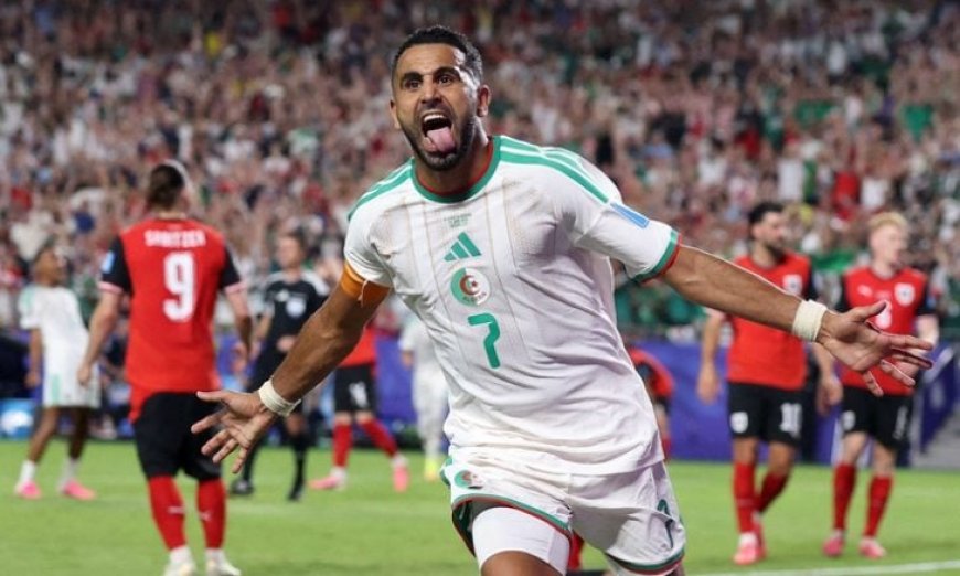 محرز يقود الجزائر إلى الدور الثاني بتعادل هيتشكوكي مع النمسا