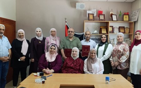 اتحاد نقابات عمال فلسطين بيت الشعب يوقع اتفاقية تعاون وتنسيق مع نقابة الاخصائيين الاجتماعيين والنفسيين الفلسطينيين