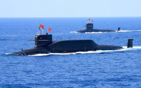 الجيش الصيني يجري تجربة لإطلاق صاروخ إستراتيجي من غواصة في المحيط الهادي