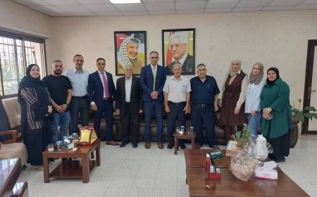 وفد من "ترست للتأمين" يزور عدداً من المؤسسات الرسمية والخدماتية في محافظة طوباس