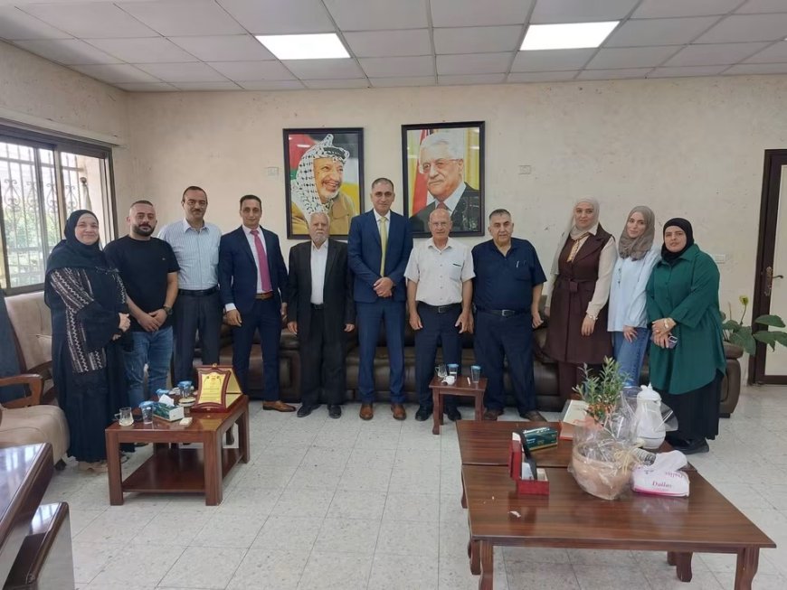 وفد من "ترست للتأمين" يزور عدداً من المؤسسات الرسمية والخدماتية في محافظة طوباس