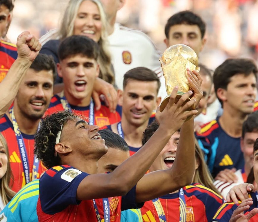 إسبانيا تعانق لقب كأس العالم 2026 بعد إسقاط الأرجنتين في النهائي