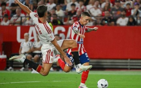أتلتيكو مدريد يعبر إشبيلية بثلاثية ويعتلي صدارة الليغا مؤقتًا
