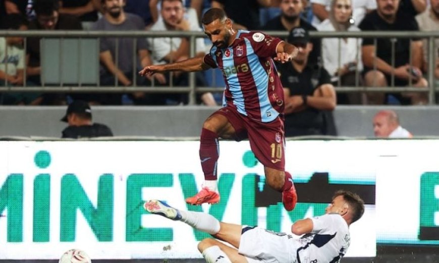 محمد صلاح يسجل ظهوره الأول مع طرابزون سبور في الدوري التركي