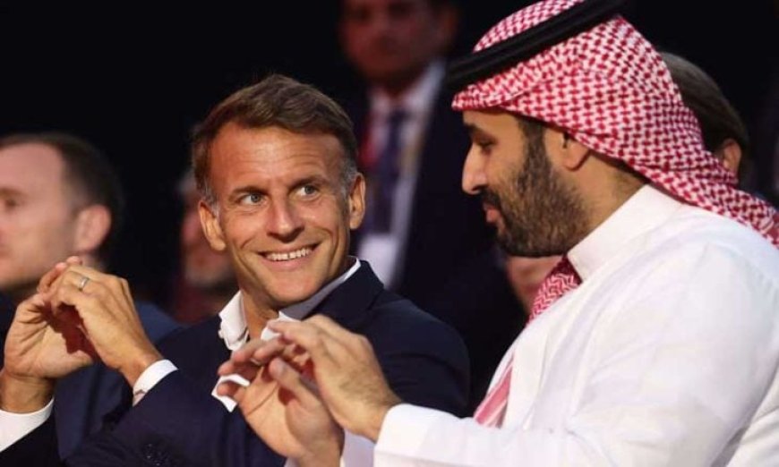 محمد بن سلمان وماكرون يبحثان في باريس العقود الاقتصادية وتطورات حرب الخليج