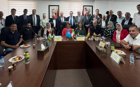 وزارة الزراعة تكرّم رئيس مكتب الفاو في فلسطين بمناسبة انتهاء مهامه وتثمن دوره في دعم صمود المزارعين