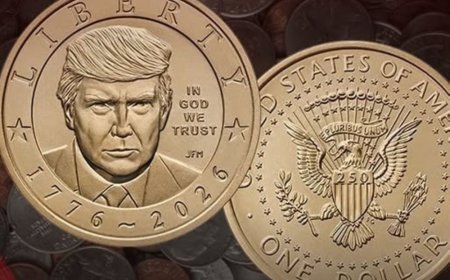 الولايات المتحدة تطرح عملة دولار بصورة ترامب احتفالاً بمرور 250 عاماً على تأسيسها