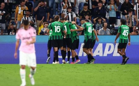 ساسولو يقتنص فوزًا دراميًا من يوفنتوس بثلاثة أهداف في الدوري الإيطالي
