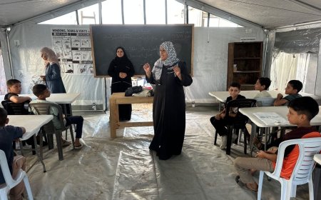 بعد توقف 3 سنوات.. طلبة غزة يستأنفون التعليم الوجاهي