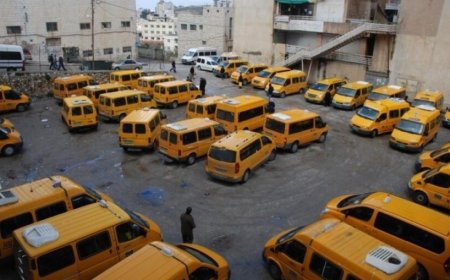 نقابة عمال النقل في فلسطين تصعّد احتجاجاتها وتلوّح بإضراب شامل الأربعاء