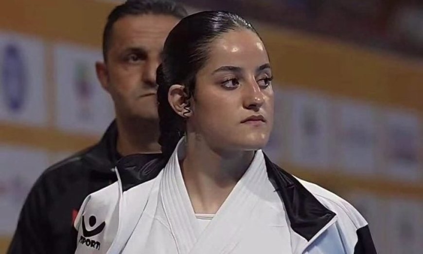 مريم بشارات تمنح فلسطين ذهبية بطولة العالم للكاراتيه
