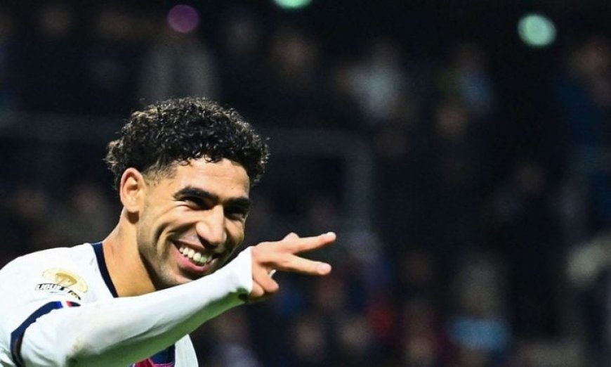 حكيمي يقود سان جيرمان لفوز كبير على لوهافر في الدوري الفرنسي